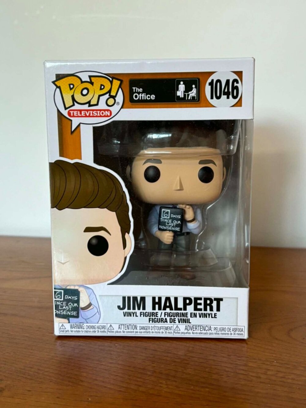 Funko Pop! Jim Halpert #1046 | The Office | The Office Vinyl Figure